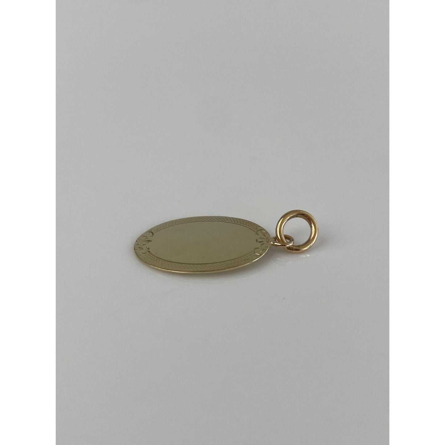 Vintage Solid 10k Yellow Gold Cufflink Conversion Charm