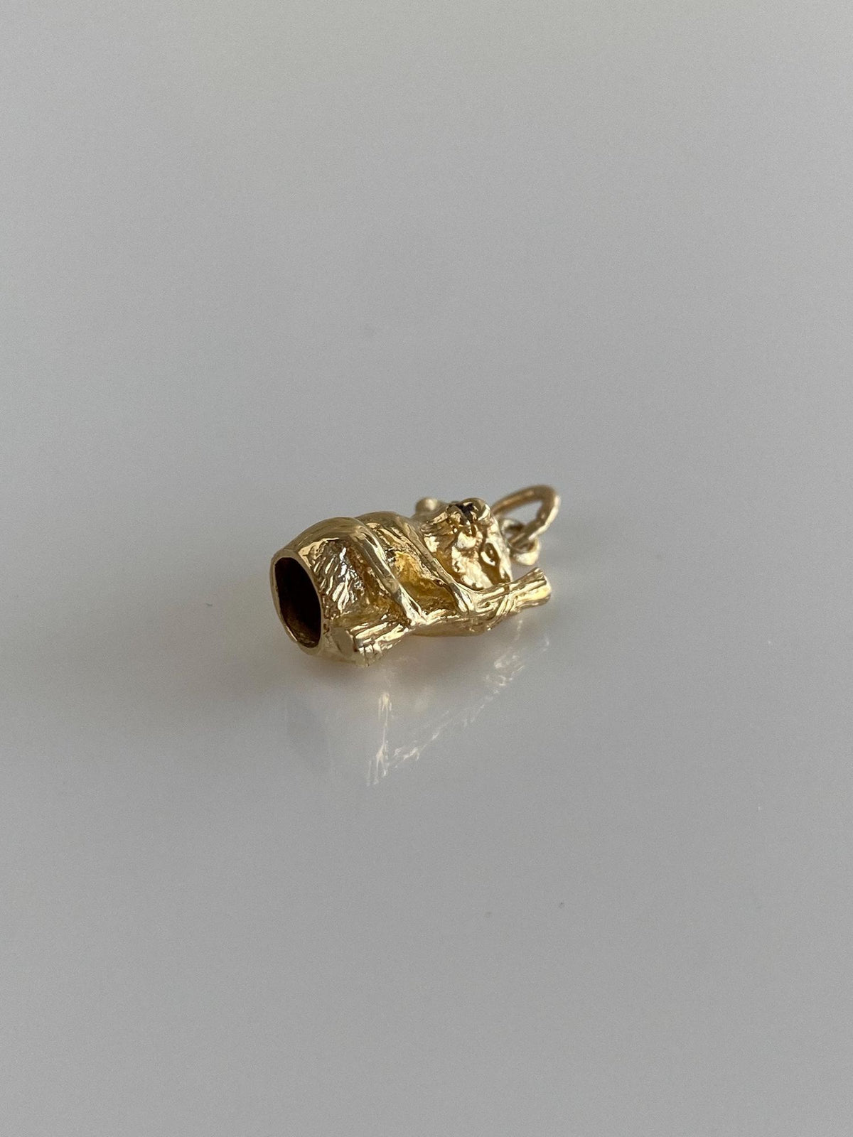 Vintage Solid 10k Yellow Gold Koala Bear Charm