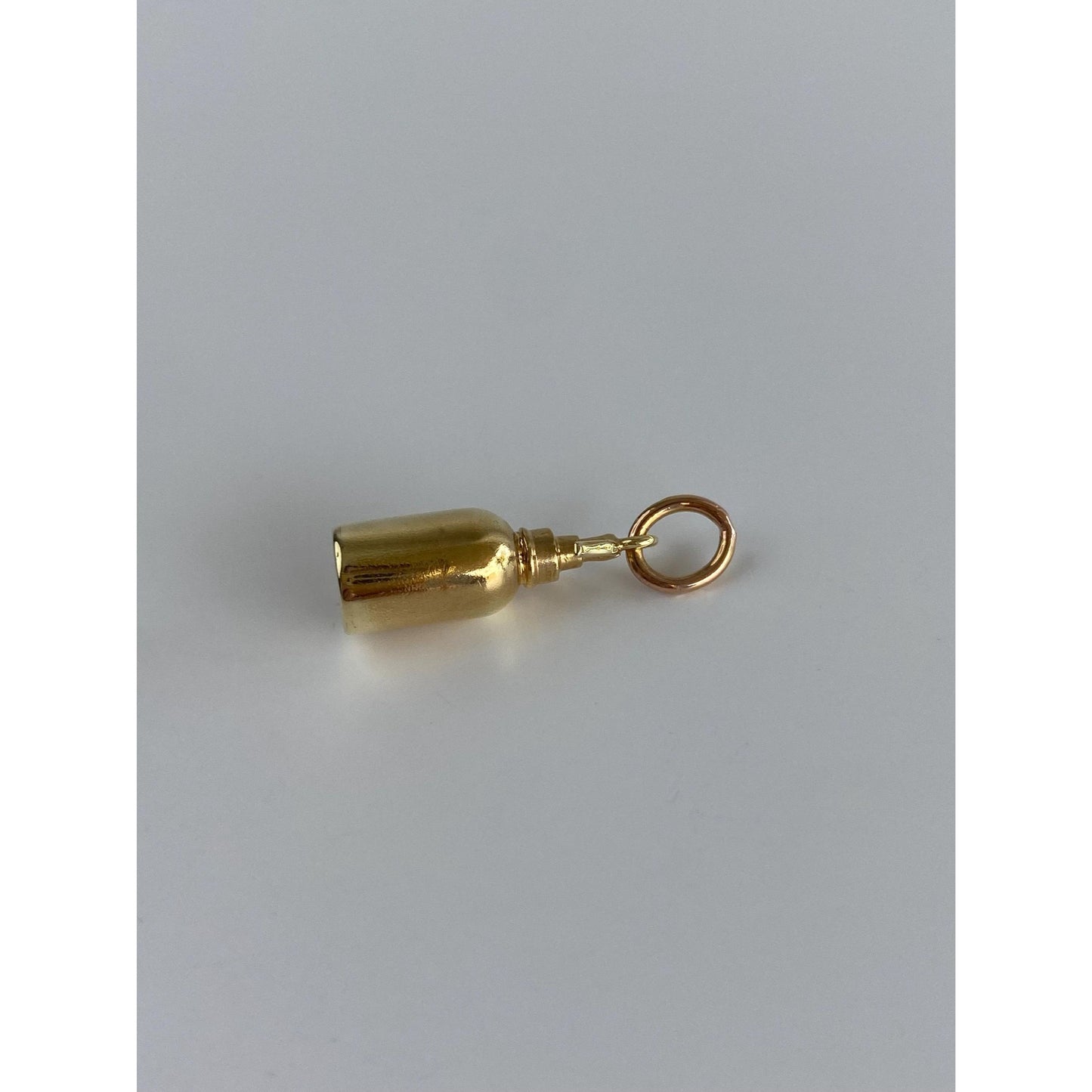 Vintage 14k Yellow Gold Seltzer Water Spritzer Charm