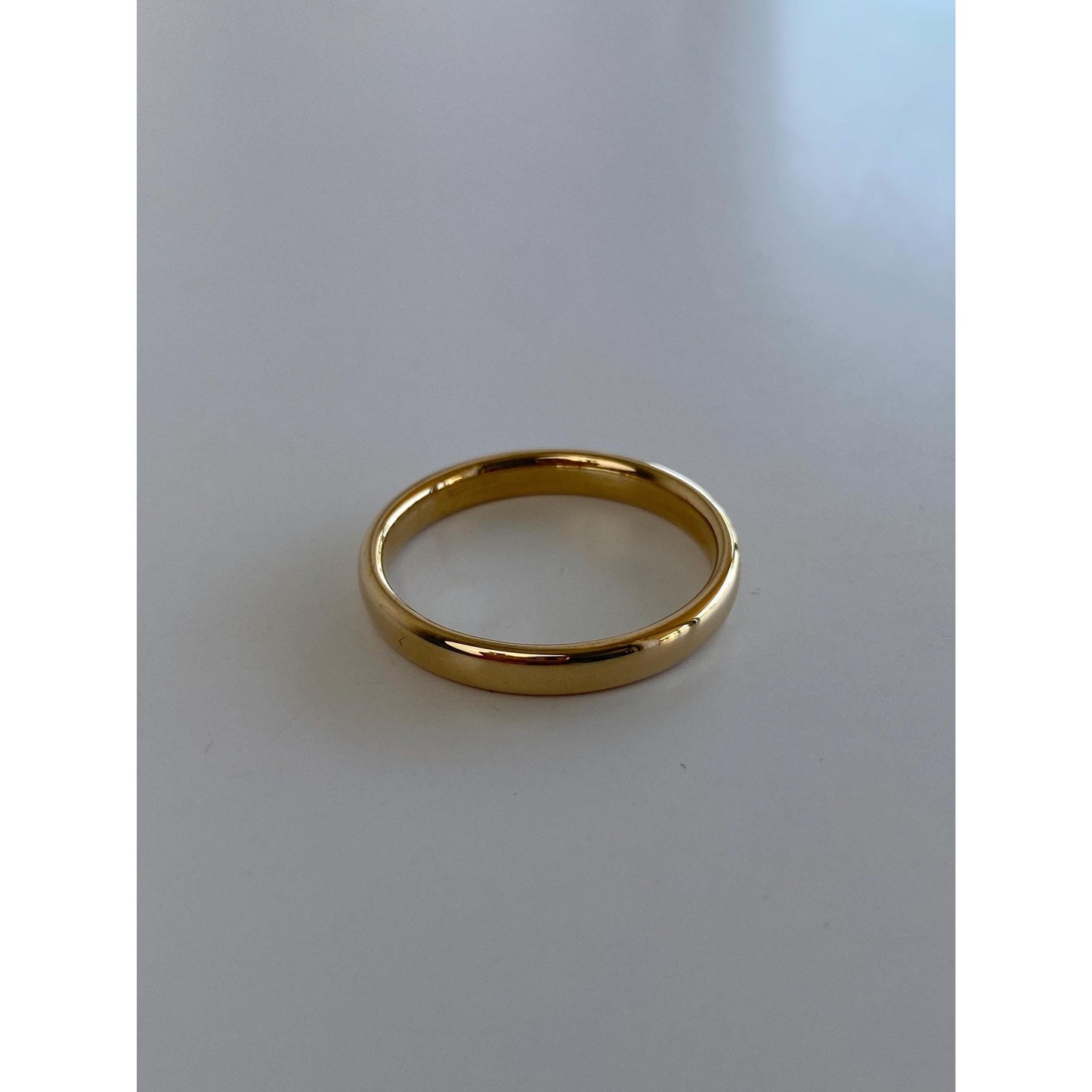 Vintage Solid 14k Yellow Gold Ring Band - Size 11