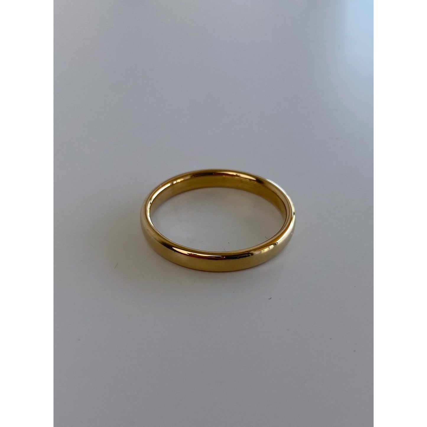 Vintage Solid 14k Yellow Gold Ring Band - Size 11