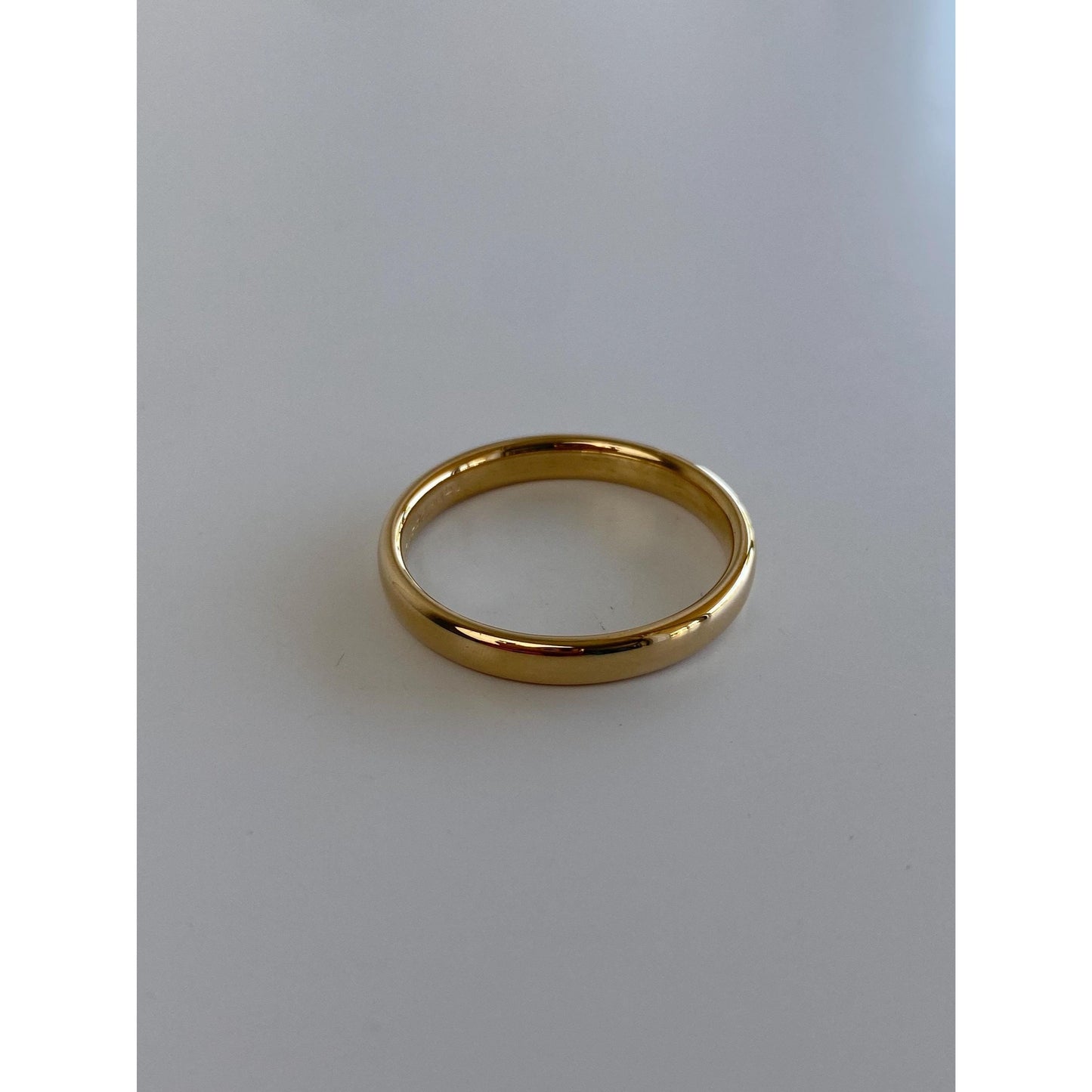 Vintage Solid 14k Yellow Gold Ring Band - Size 11