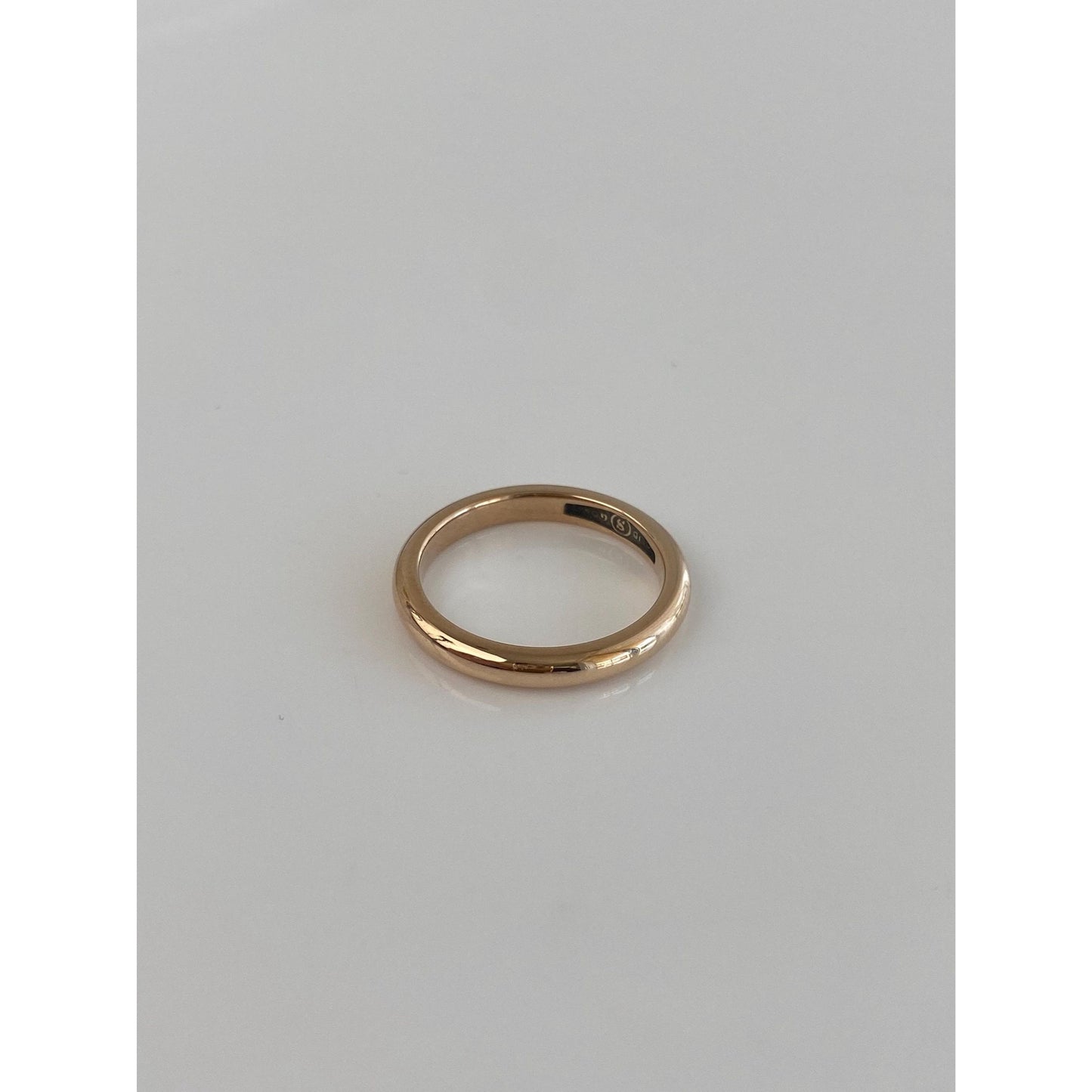 Vintage Solid 10k Yellow Gold Ring Band - Size 6.75