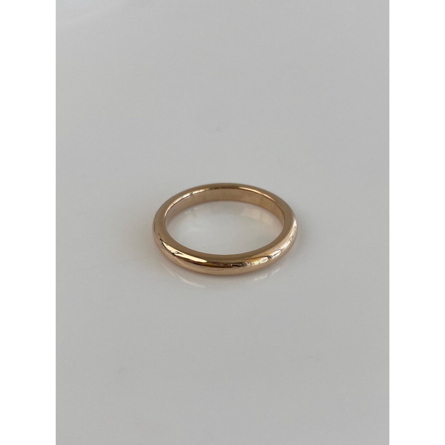 Vintage Solid 10k Yellow Gold Ring Band - Size 6.75