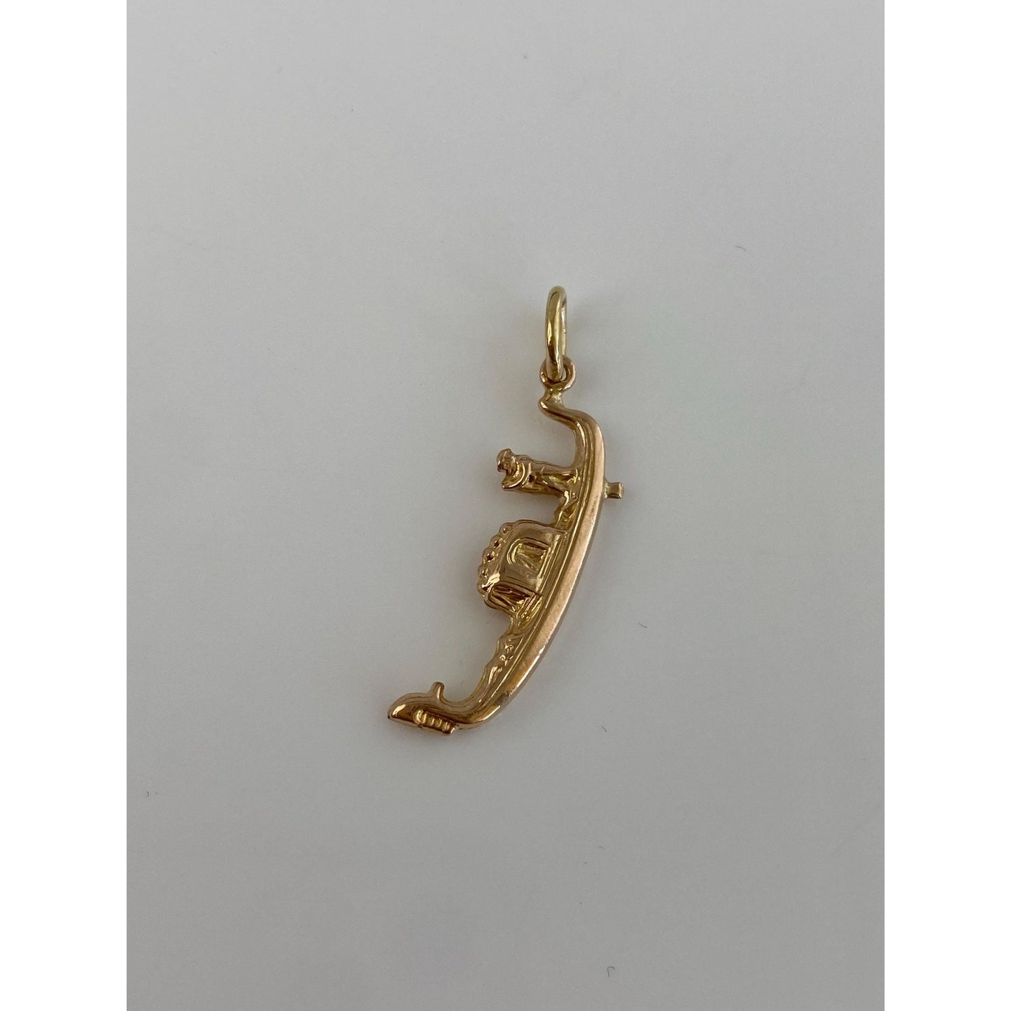 Vintage 18k Yellow Gold Gondola Charm