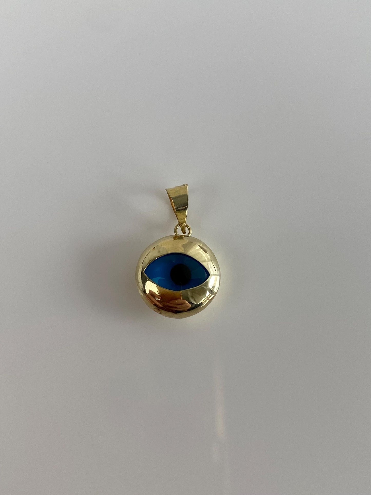 Vintage 14k Yellow Gold Evil Eye Charm