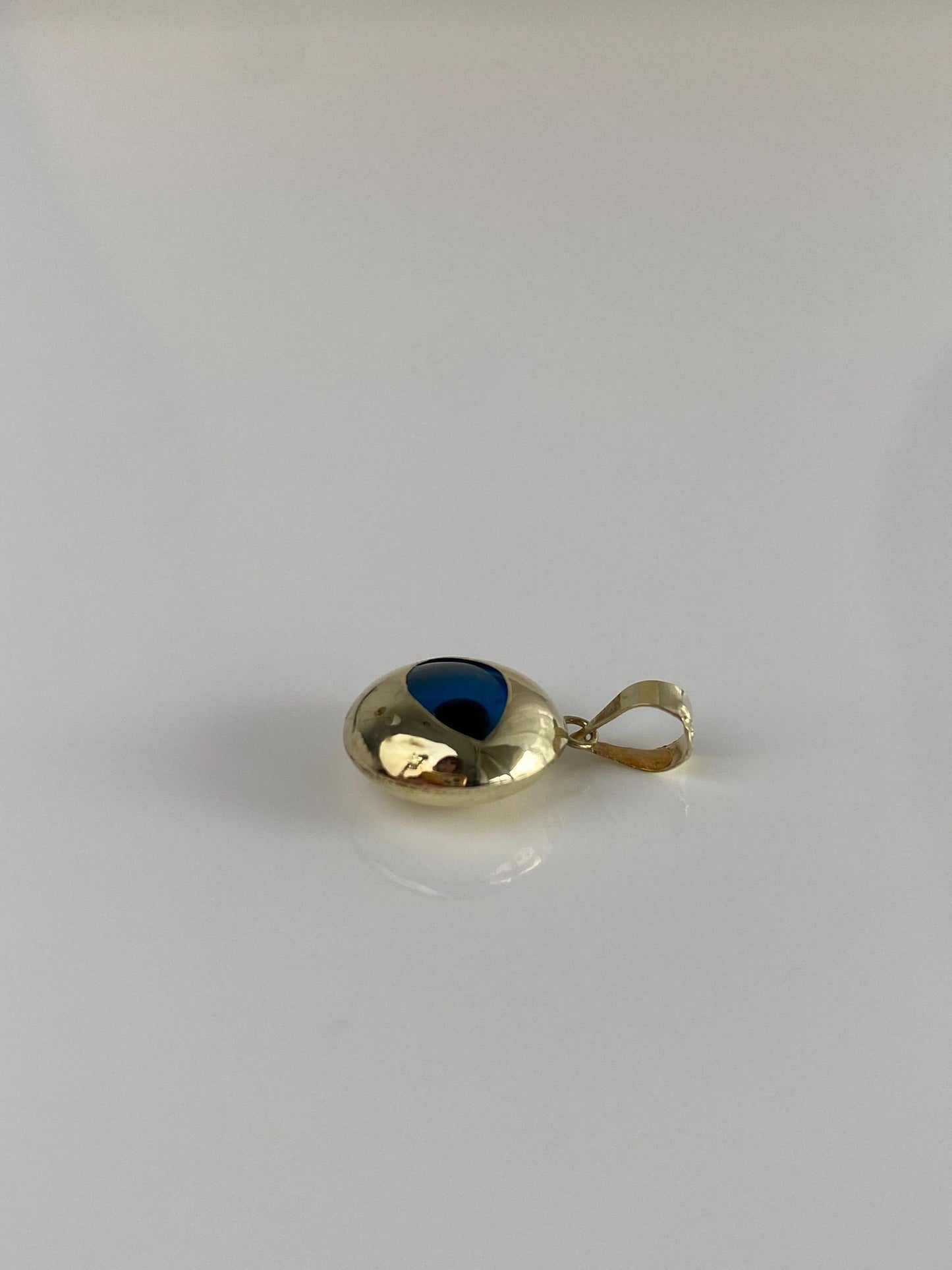 Vintage 14k Yellow Gold Evil Eye Charm