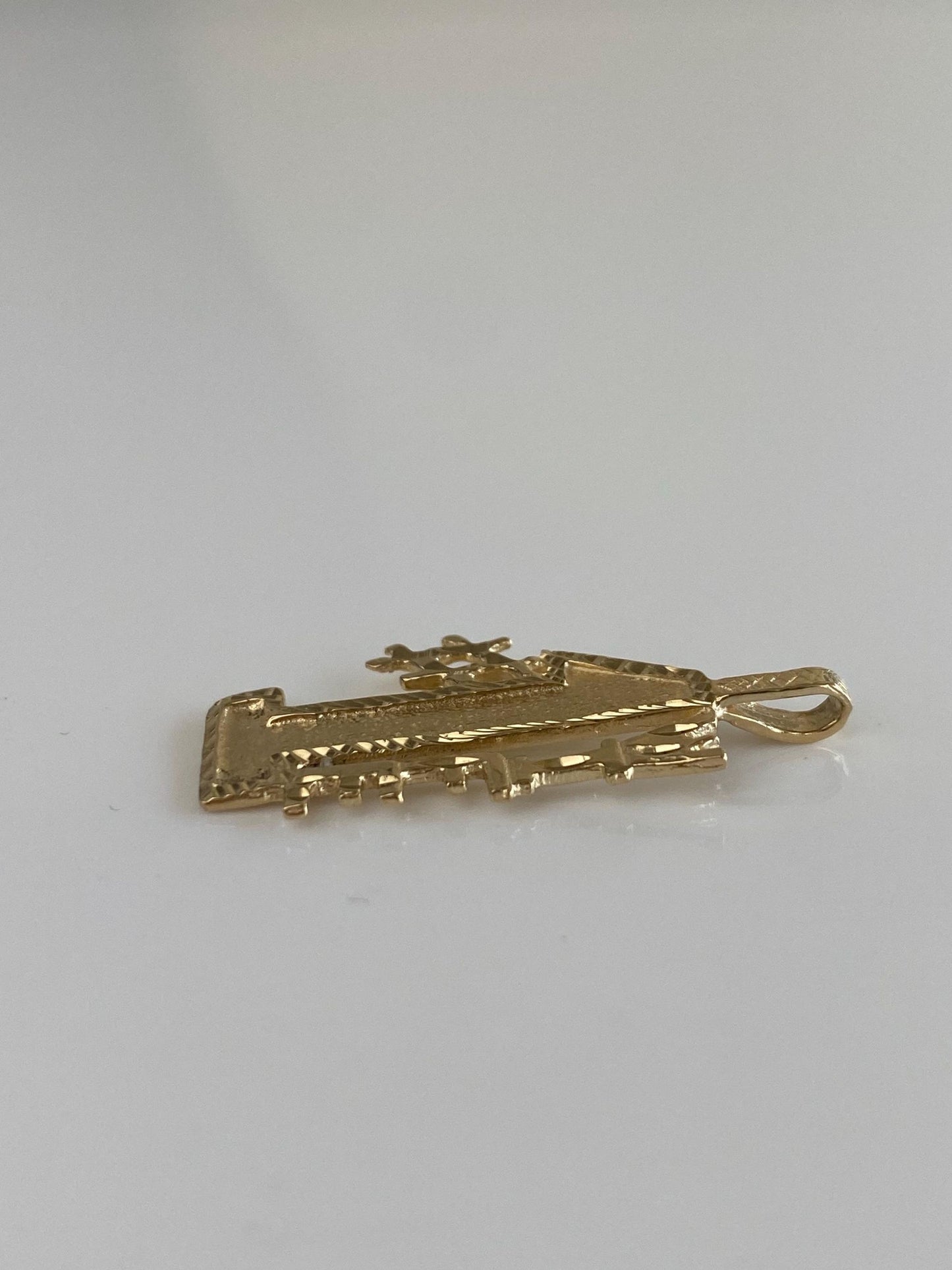 Vintage Solid 14k Yellow Gold #1 Wife Charm