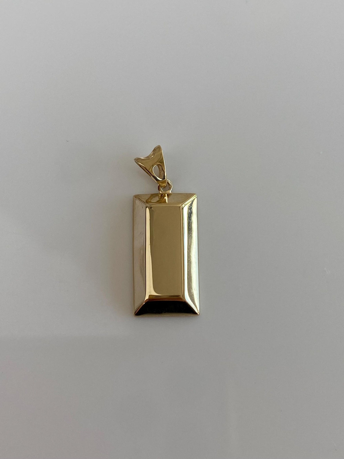 Vintage 10k Yellow Gold Gold Bar Charm