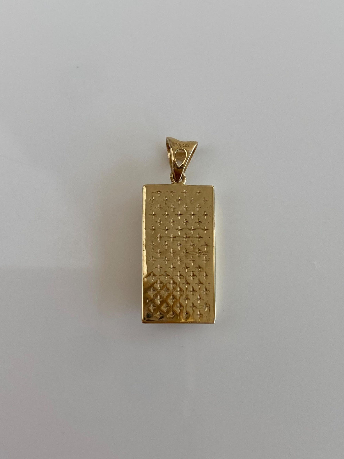 Vintage 10k Yellow Gold Gold Bar Charm