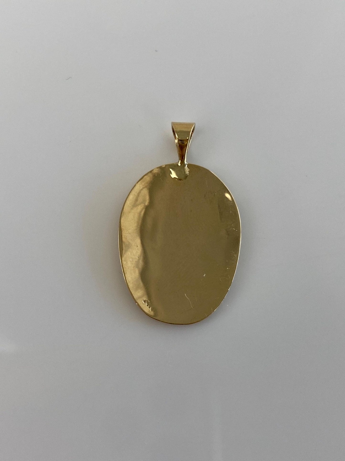 Vintage Solid 14k Yellow Gold Police Officer Badge Charm