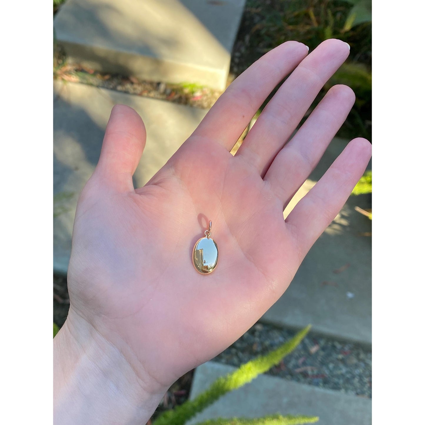 Vintage Solid 18k Yellow Gold Cufflink Conversion Charm