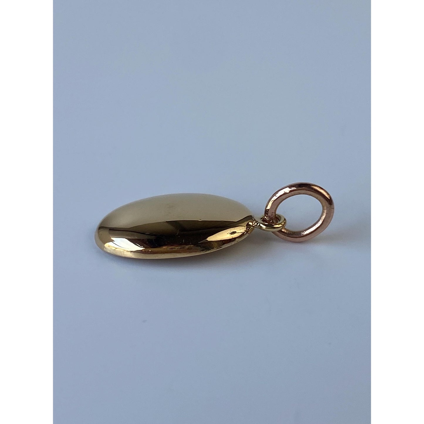 Vintage Solid 18k Yellow Gold Cufflink Conversion Charm