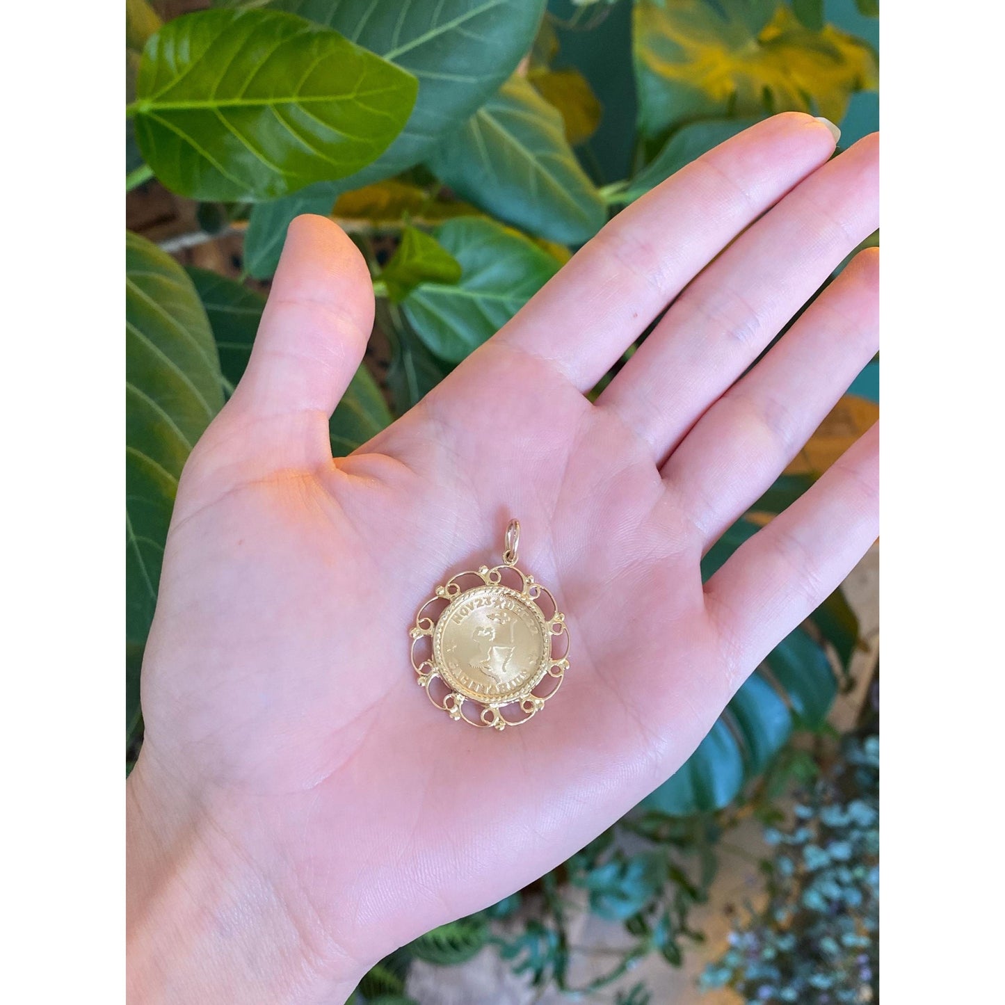 Vintage Solid 14k Yellow Gold Sagittarius Charm