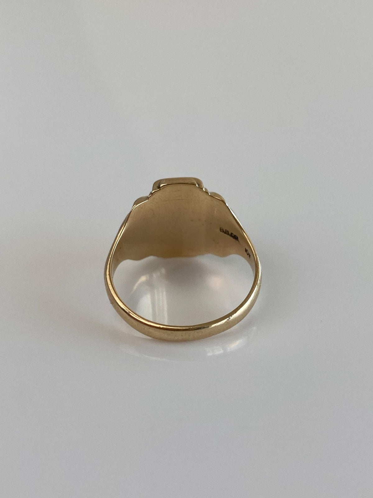 Vintage Solid 10k Yellow Gold 1947 Class Ring - Size 7.75
