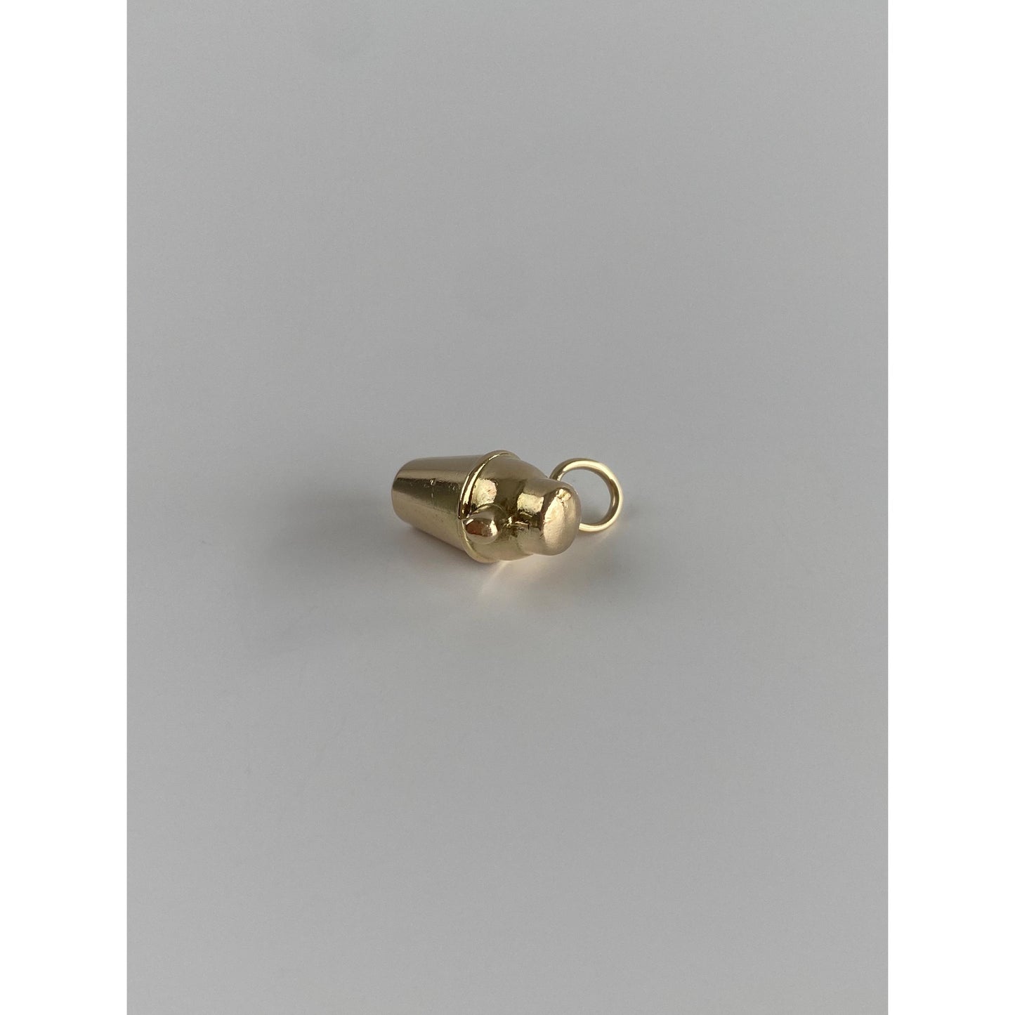 Vintage 10k Yellow Gold Cocktail Shaker Charm