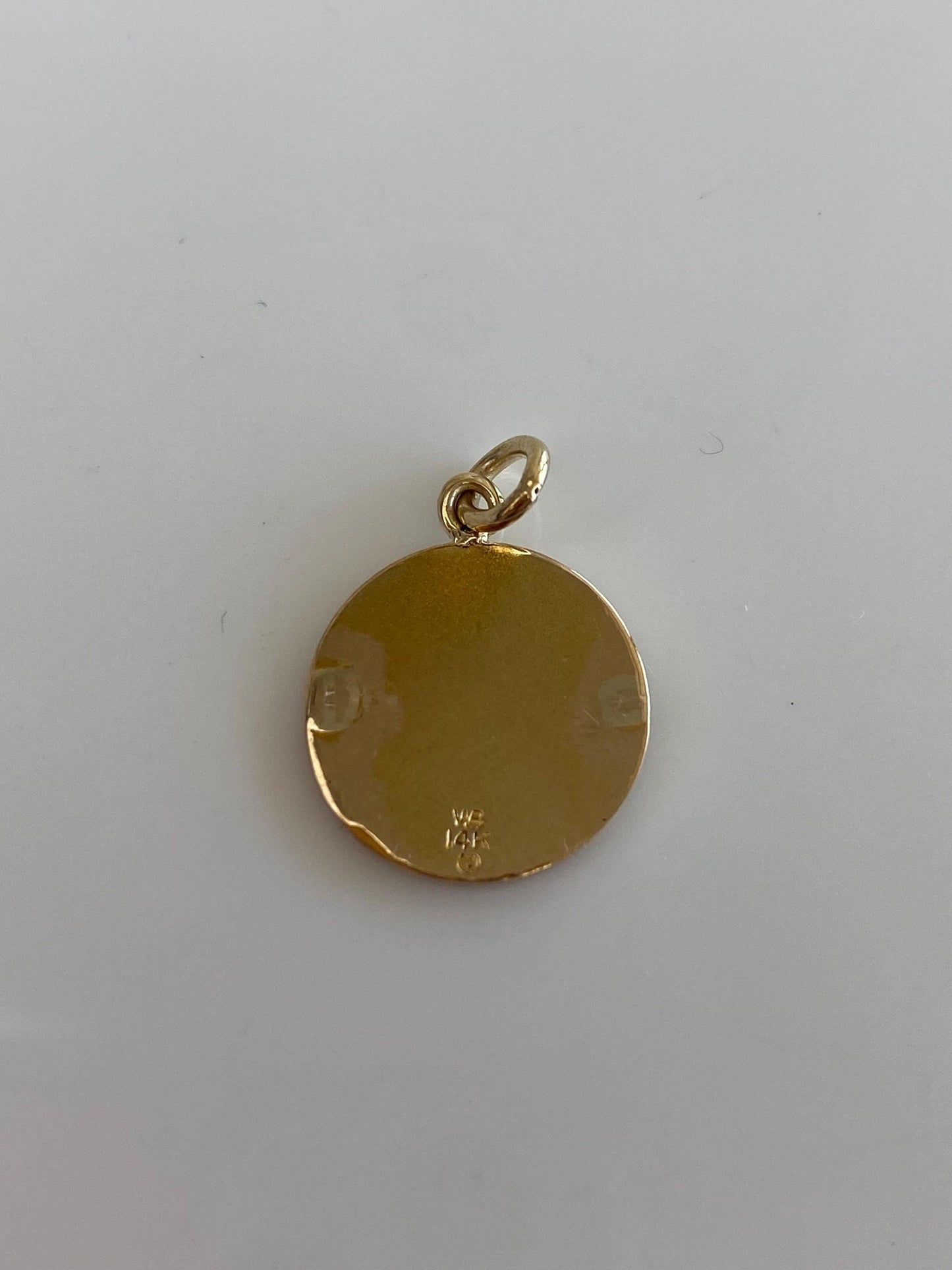 Vintage Solid 14k Yellow Gold NFBPWC Business & Professional Womens Club Charm