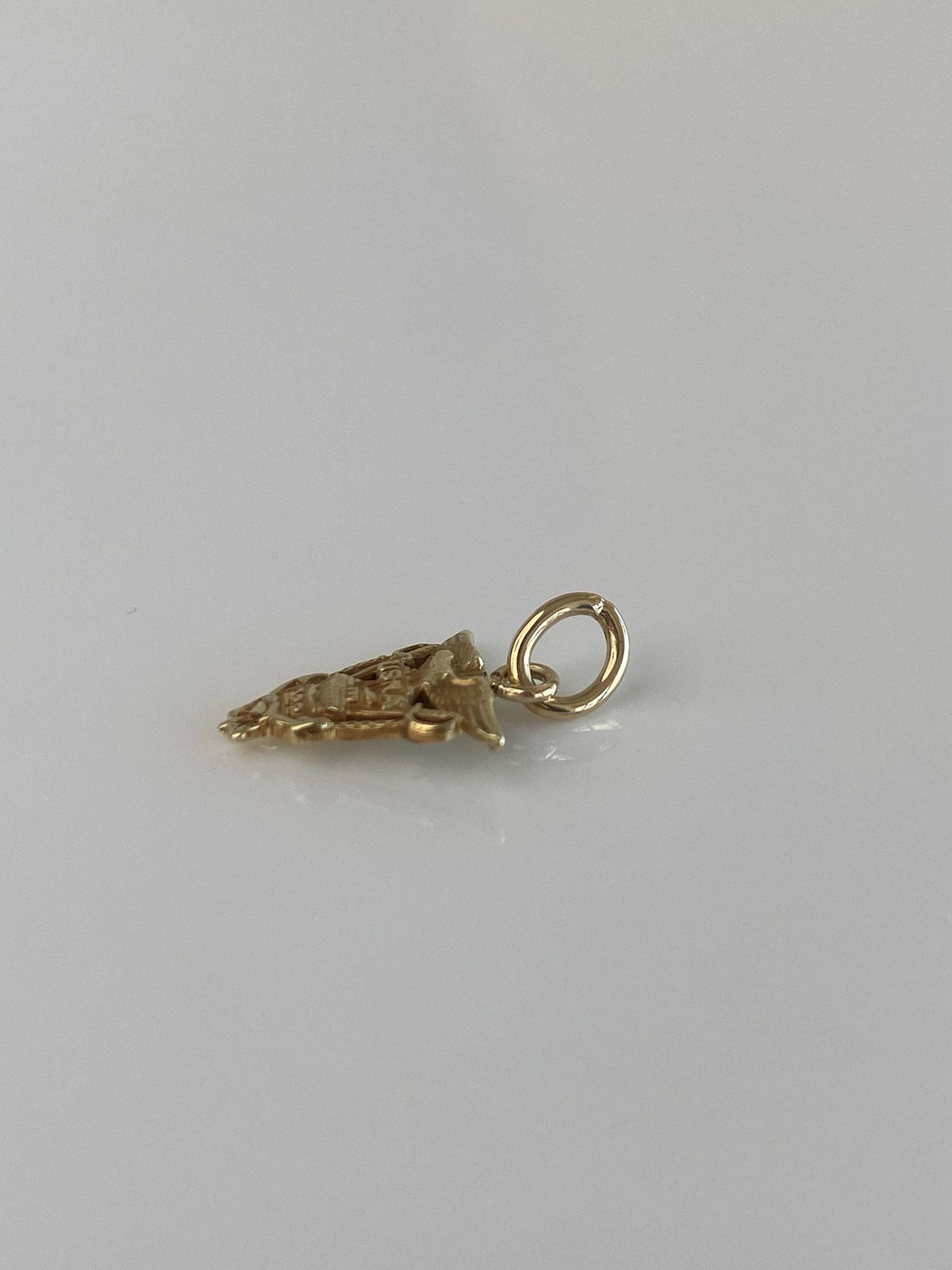 Vintage 14k Yellow Gold USNA 1922 Navy Charm