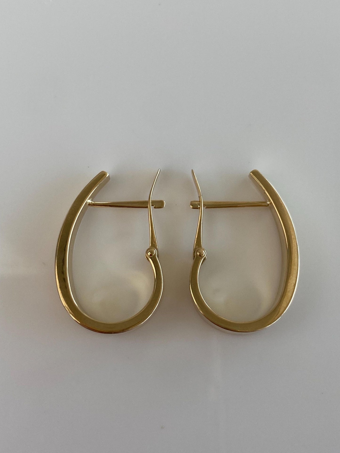 Vintage 14k Yellow Gold Drop Earrings