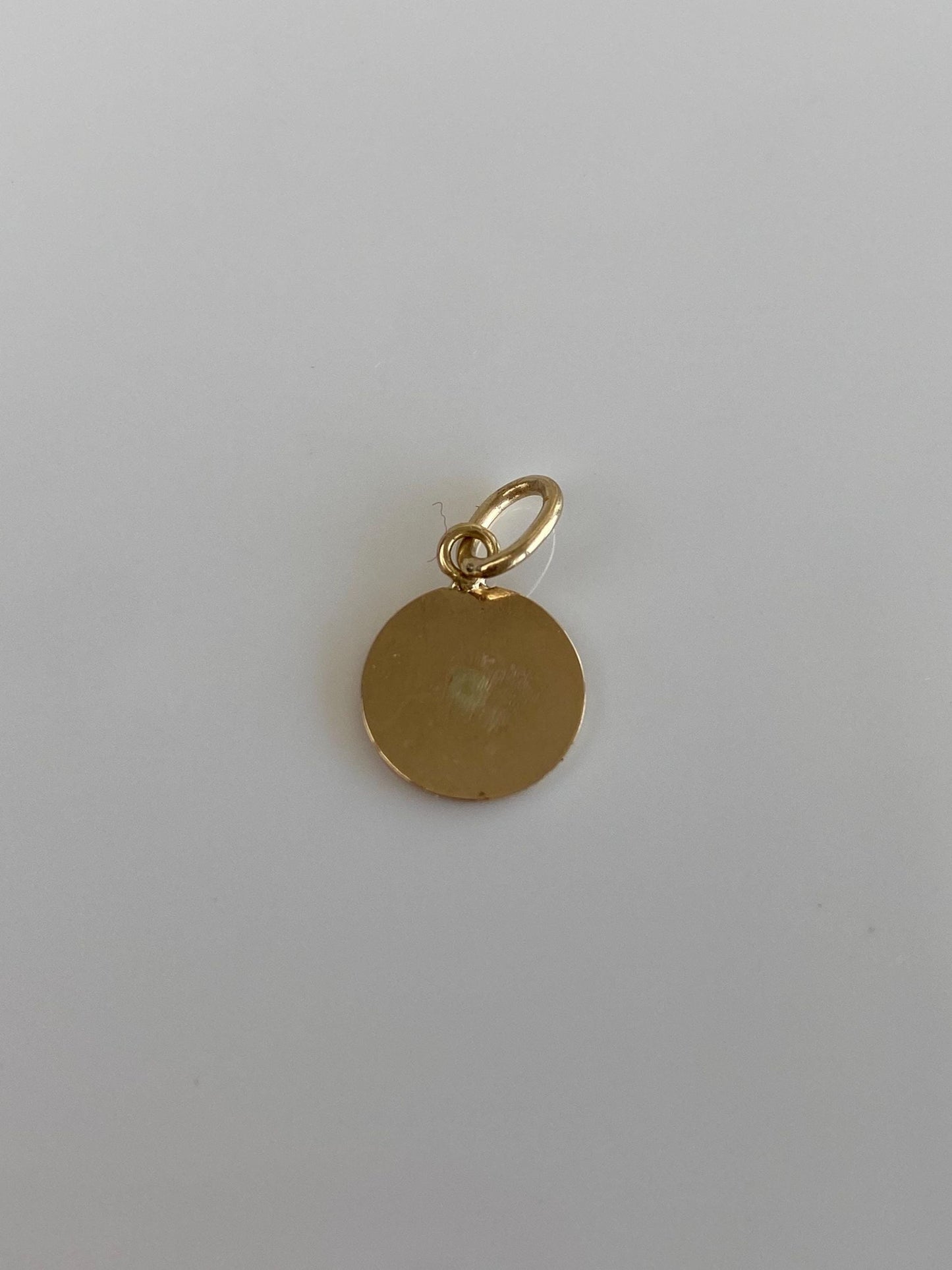 Vintage Solid 14k Yellow Gold Virgo Zodiac Charm