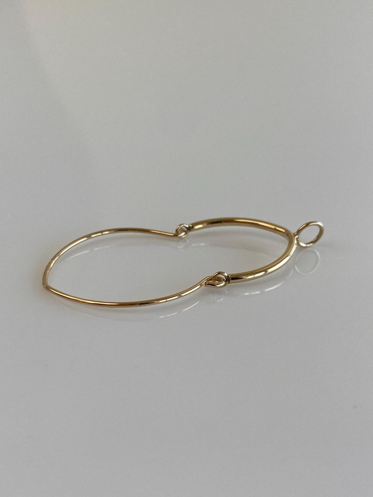 Vintage 14k Yellow Gold Charm Holder Charm