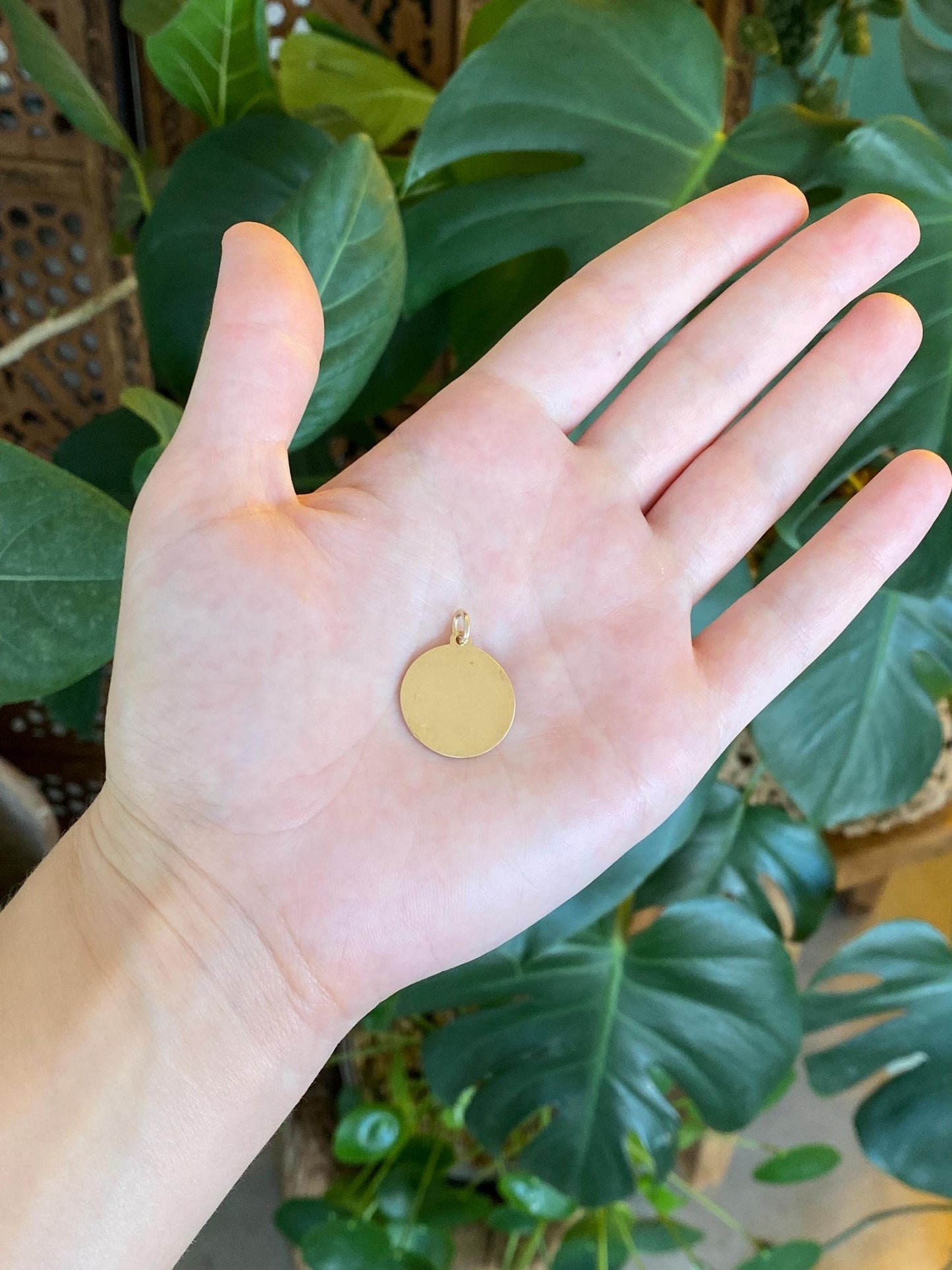 Vintage Solid 14k Yellow Gold Charm