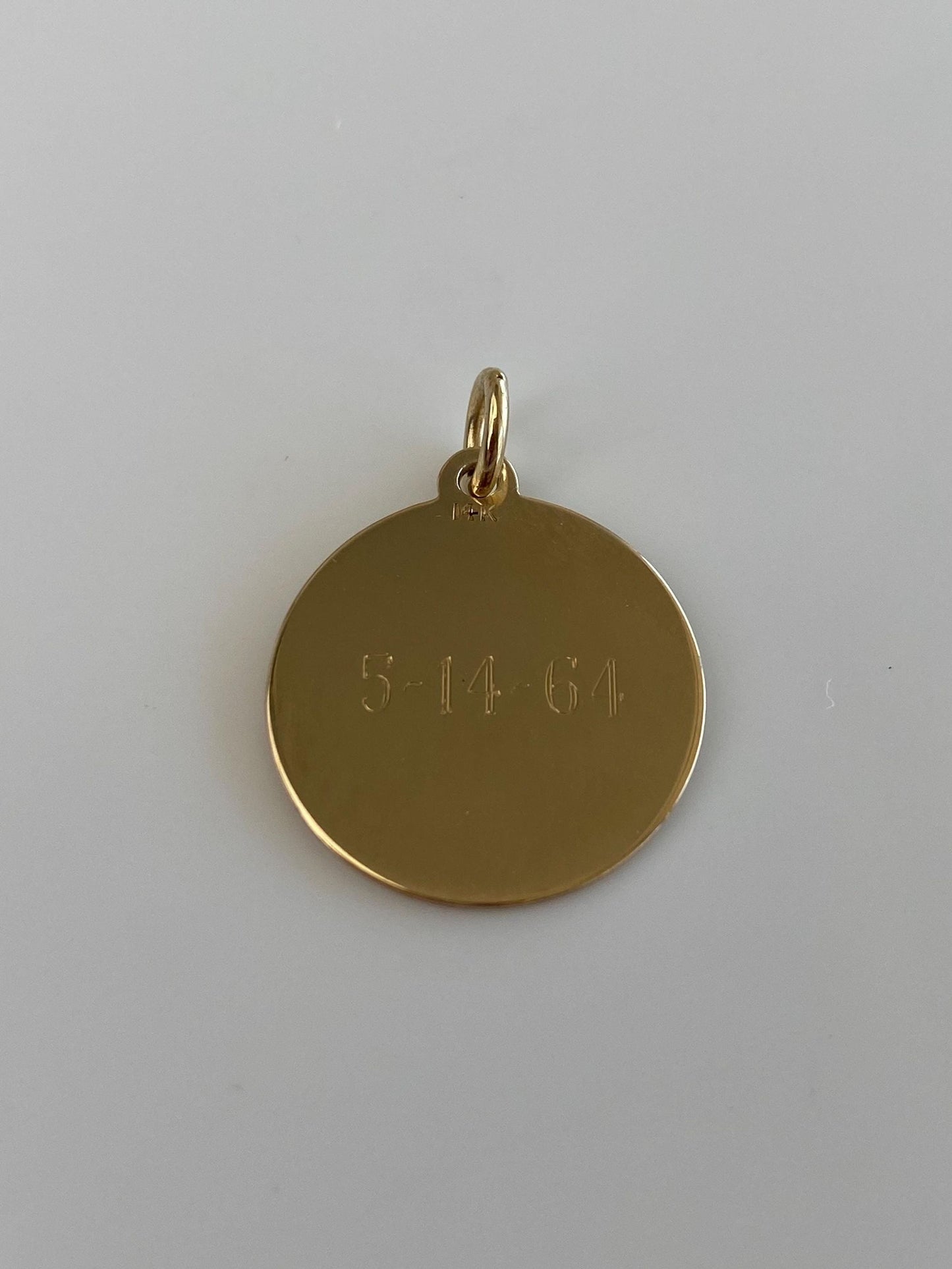 Vintage Solid 14k Yellow Gold Charm