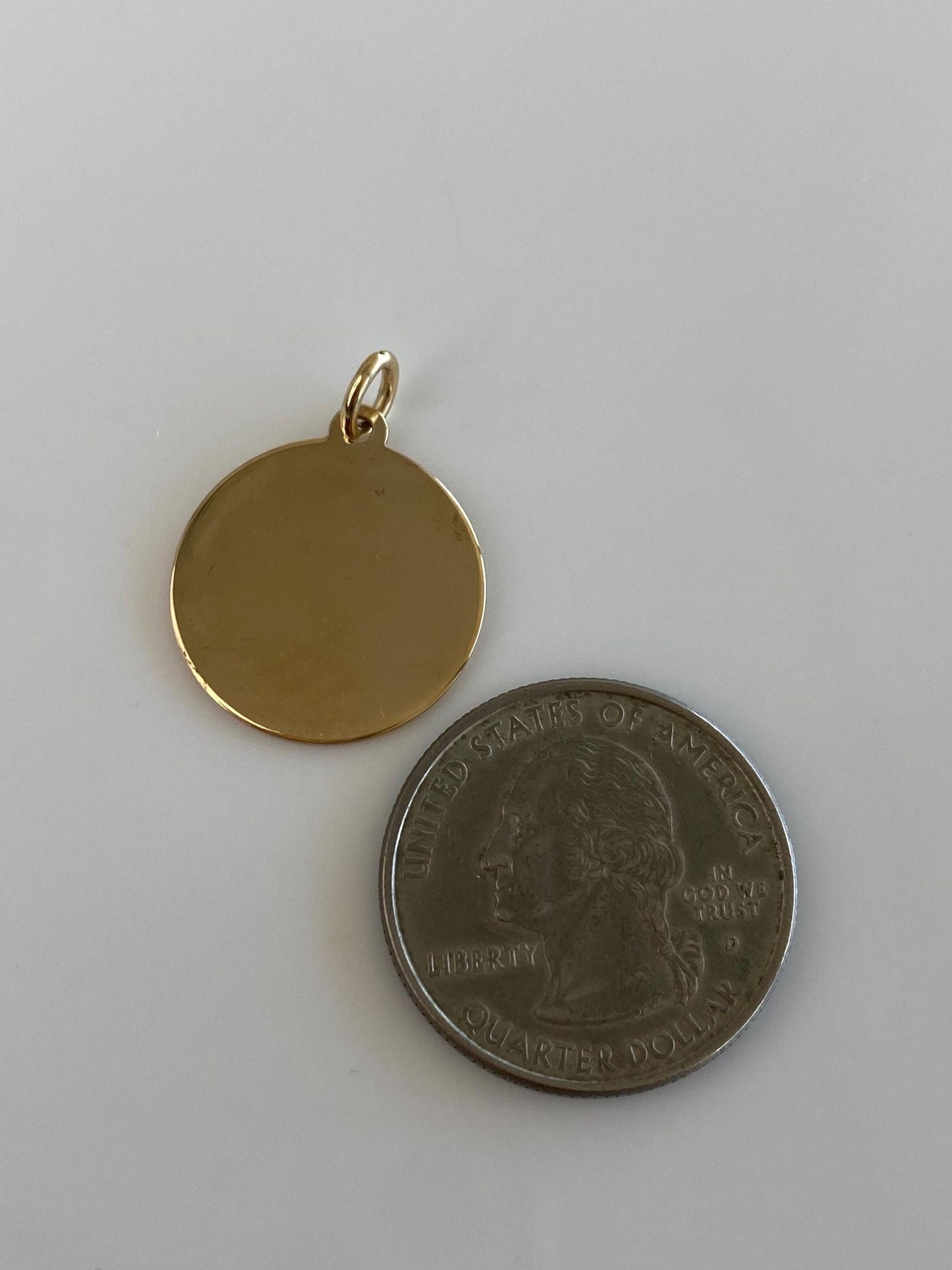 Vintage Solid 14k Yellow Gold Charm