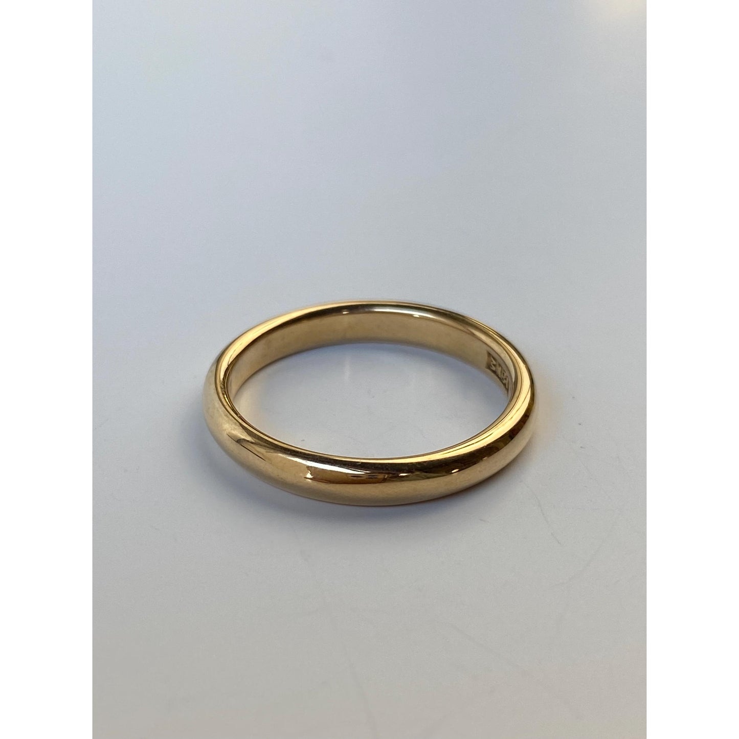 Vintage Solid 18k Yellow Gold Ring Band - Size 6.75