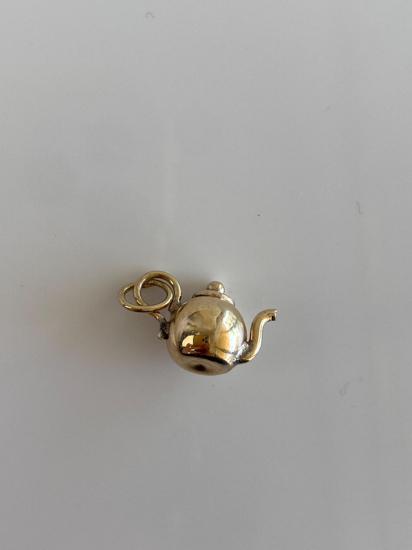Vintage 10k Yellow Gold Teapot Charm