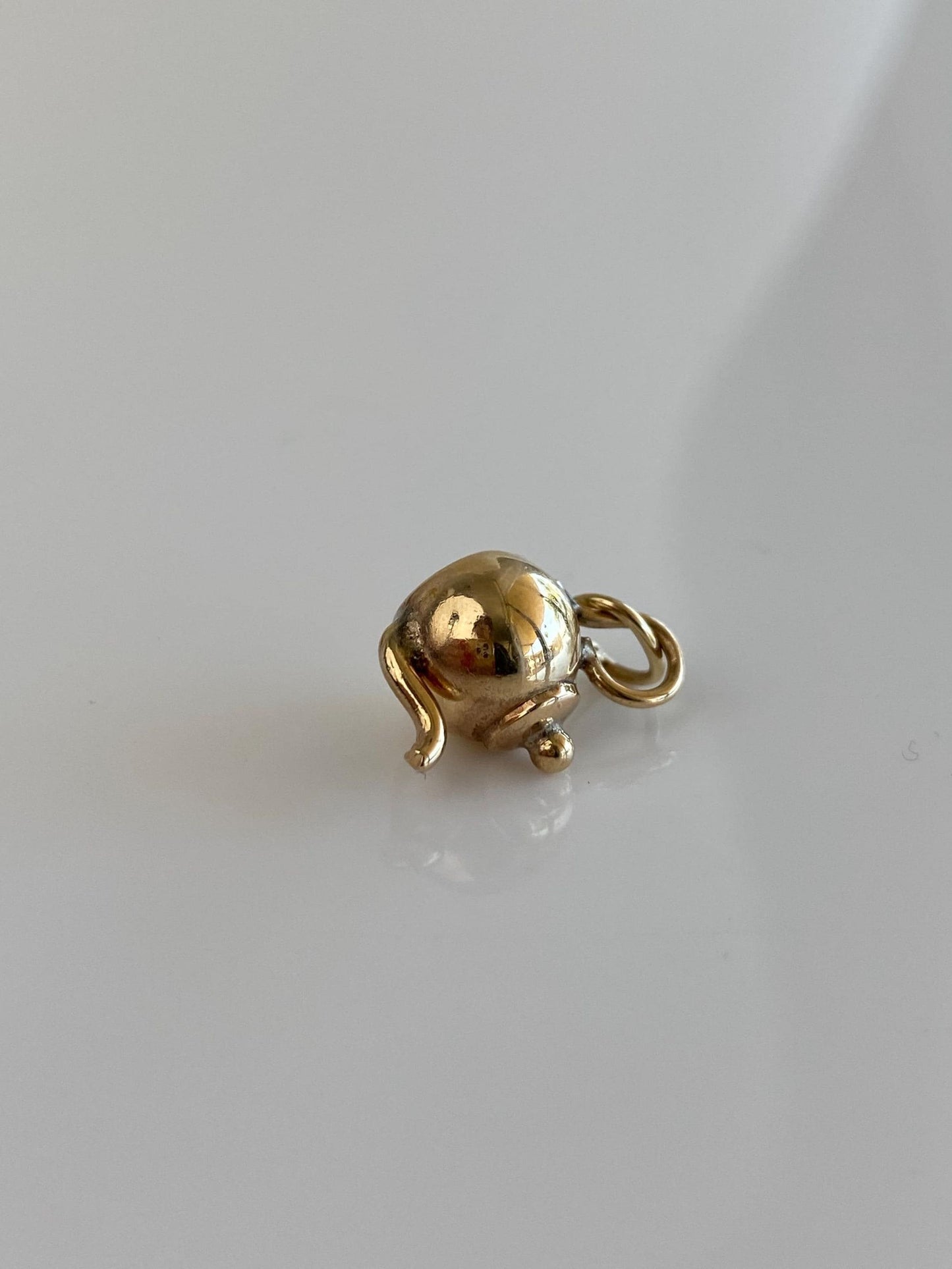 Vintage 10k Yellow Gold Teapot Charm