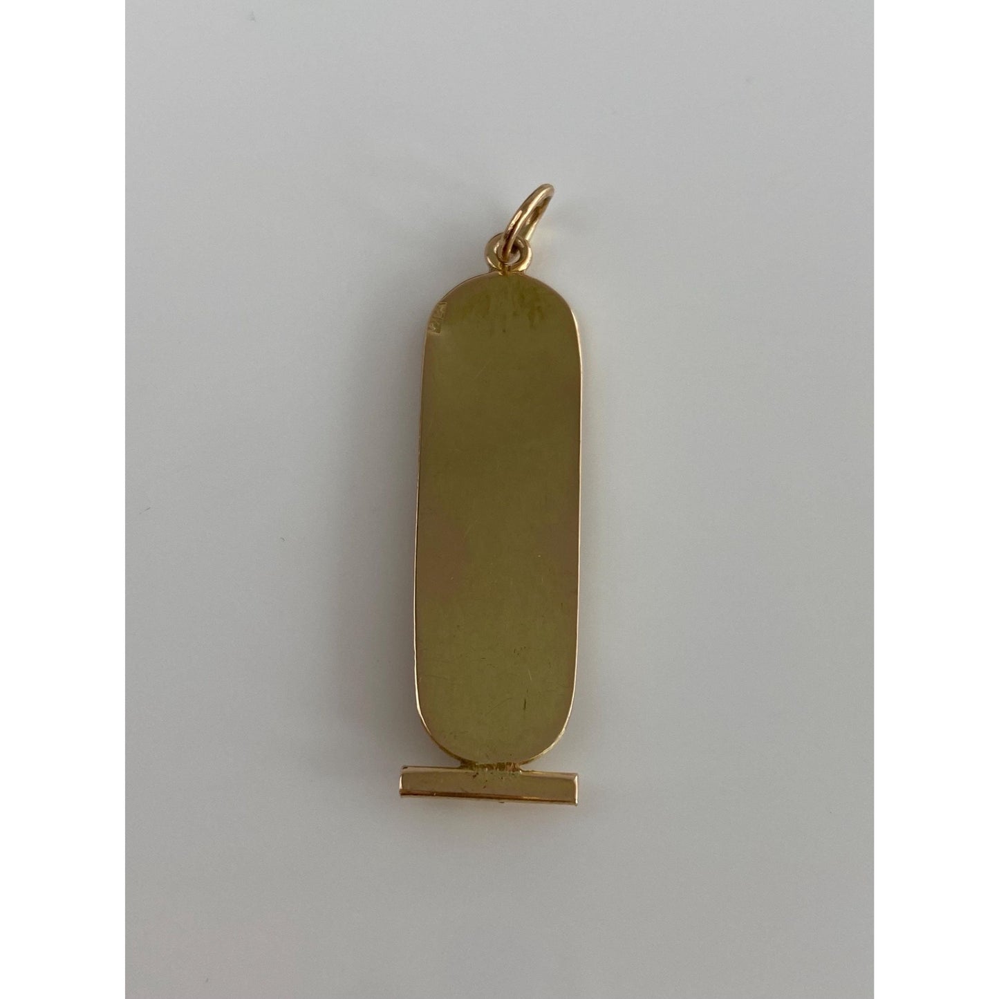 Vintage Solid 14k Yellow Gold Egyptian Charm