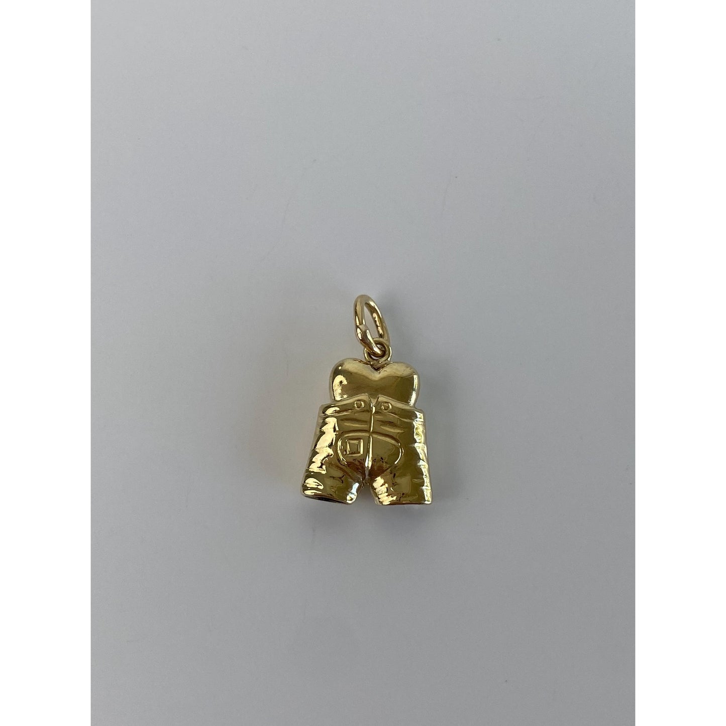 Vintage 14k Yellow Gold German Lederhosen Charm