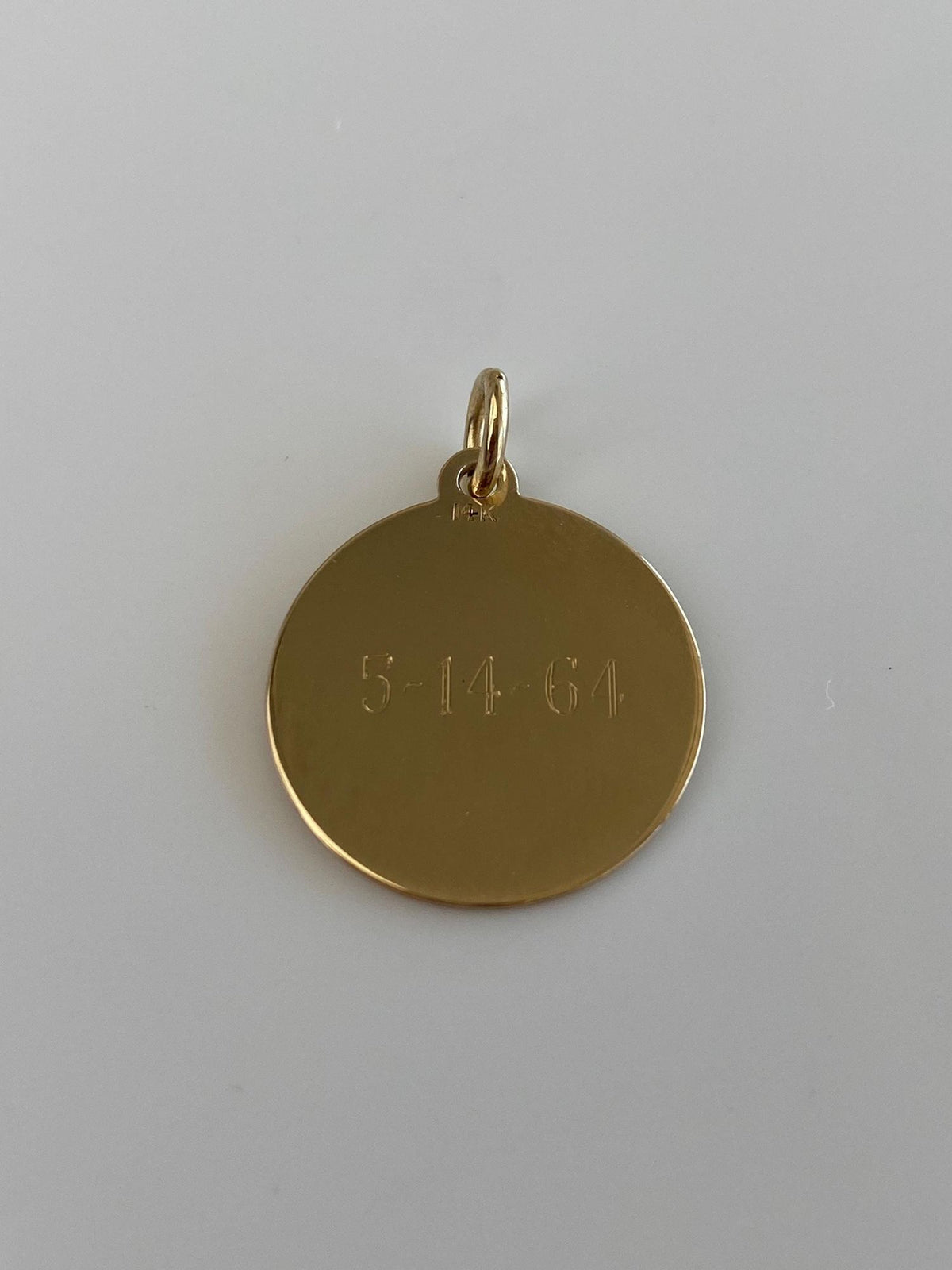 Vintage Solid 14k Yellow Gold Charm