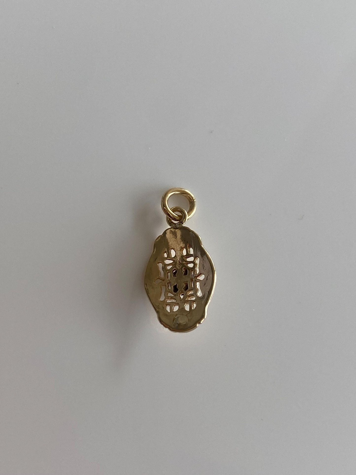 Vintage Solid 14k Yellow Gold Diamond Art Deco Stick Pin Charm