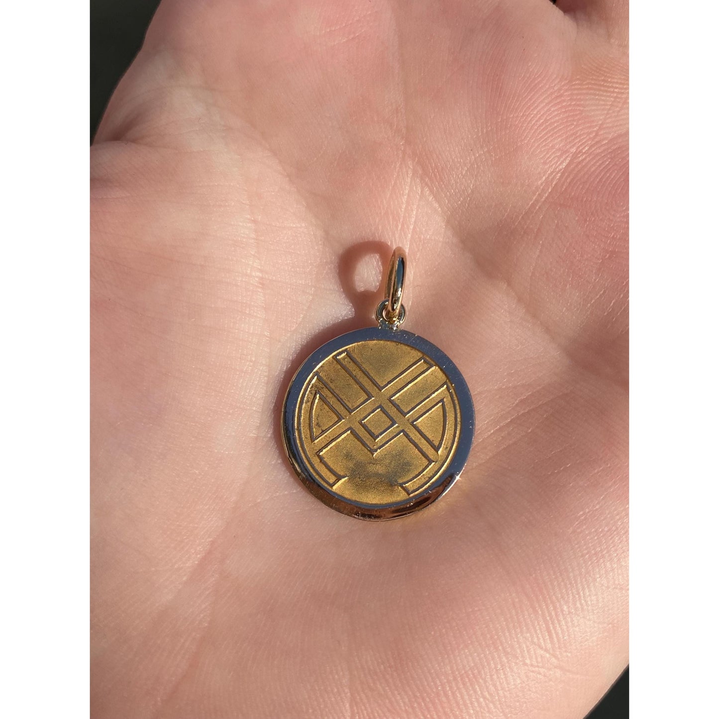 Vintage Solid 10k Yellow Gold Charm