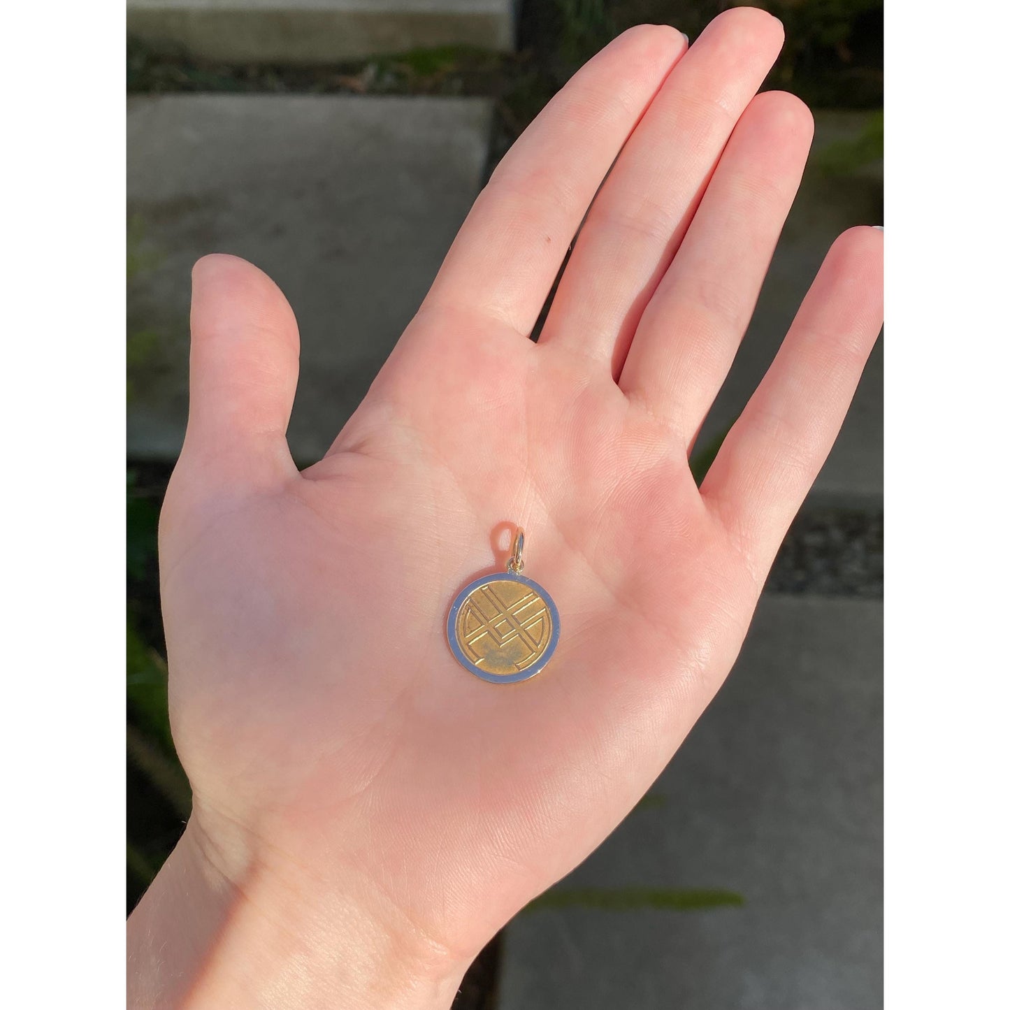 Vintage Solid 10k Yellow Gold Charm