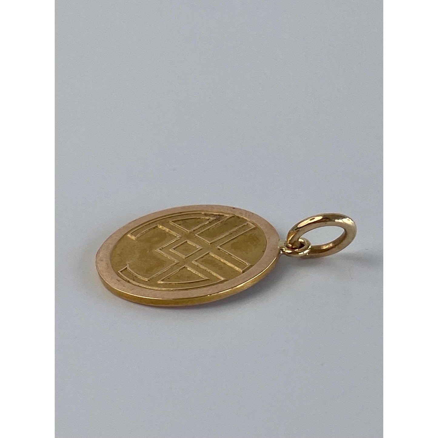 Vintage Solid 10k Yellow Gold Charm