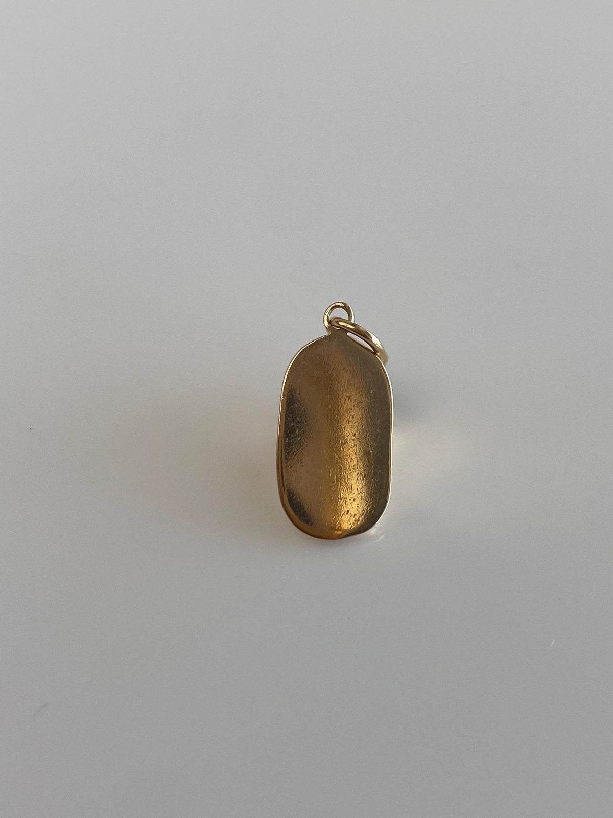 Vintage Solid 14k Yellow Gold Baby Shoe Charm
