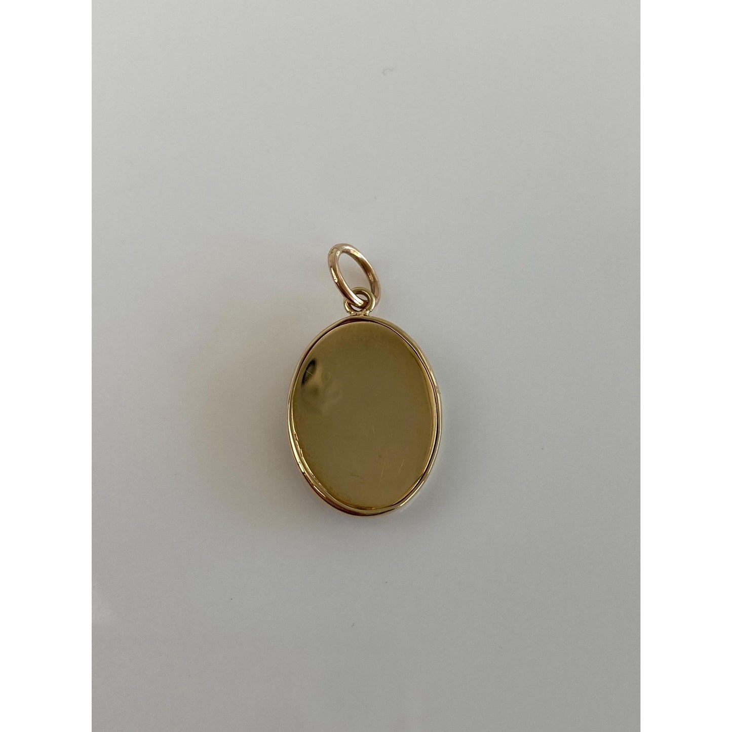 Vintage Solid 14k Yellow Gold Lapis Lazuli Cufflink Conversion Charm