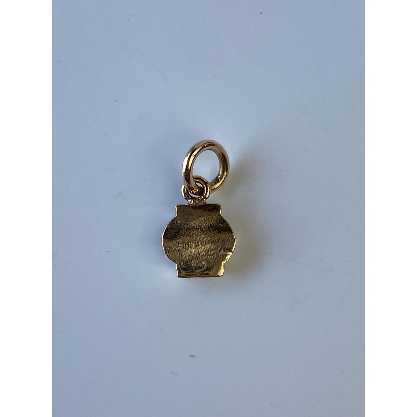 Vintage Solid 10k Yellow Gold Seed Pearl Fraternity Charm