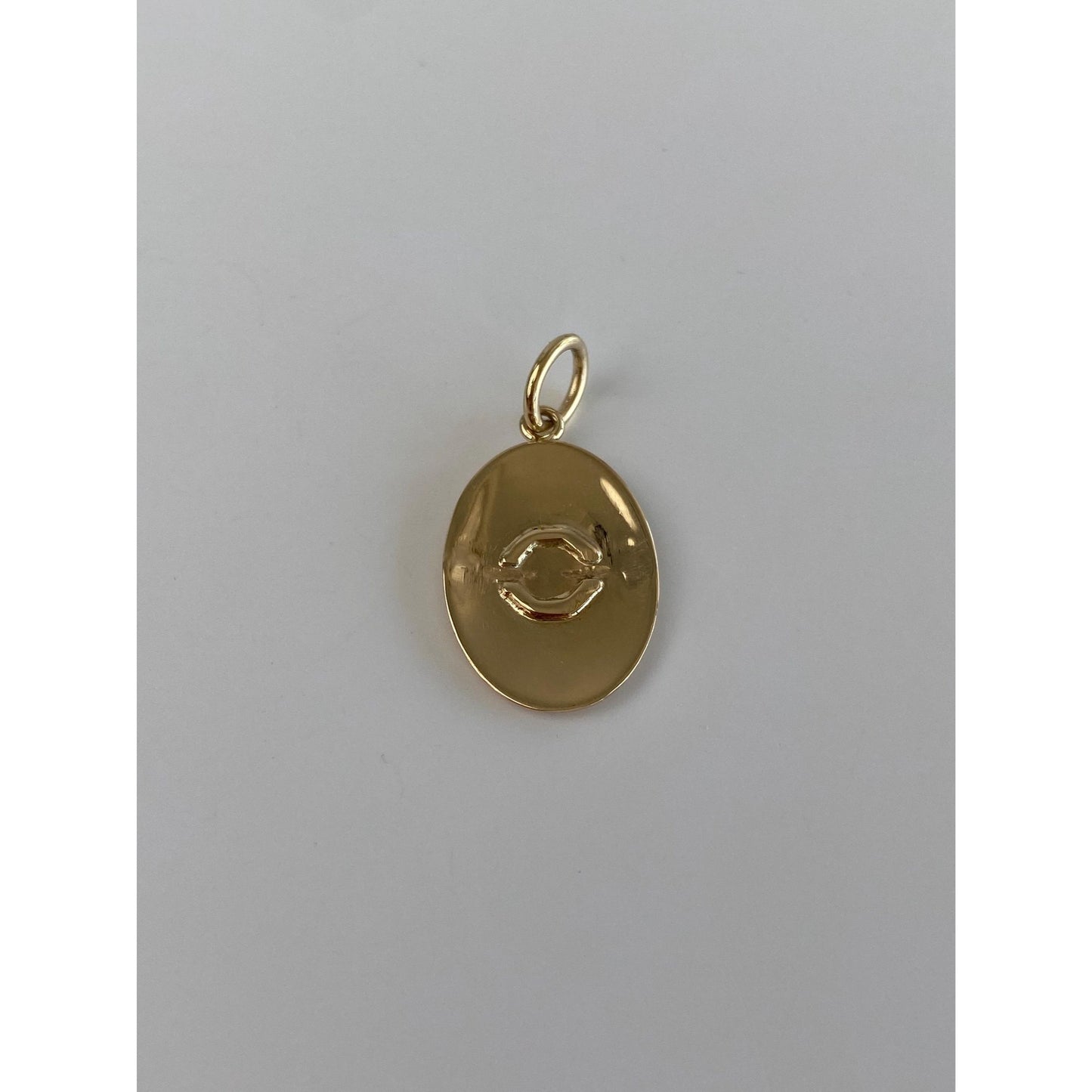 Vintage Solid 14k Yellow Gold Cufflink Conversion Charm