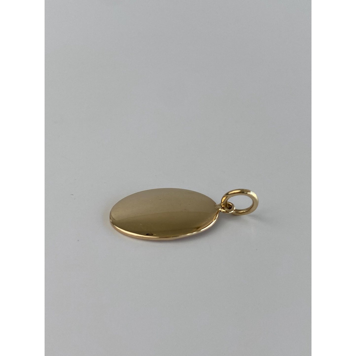 Vintage Solid 14k Yellow Gold Cufflink Conversion Charm