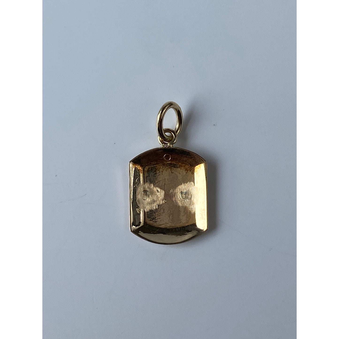 Vintage Solid 10k Yellow Gold Cufflink Conversion Charm