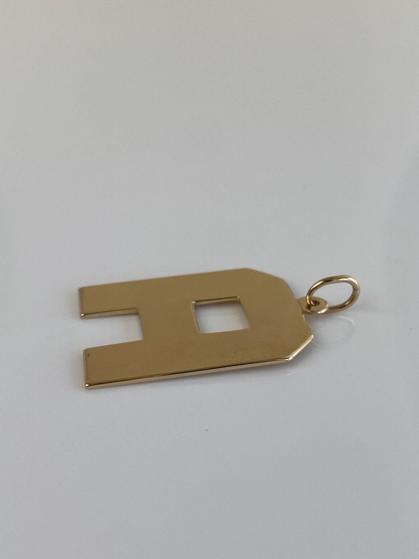 Vintage Solid 14k Yellow Gold Initial 'A' Charm