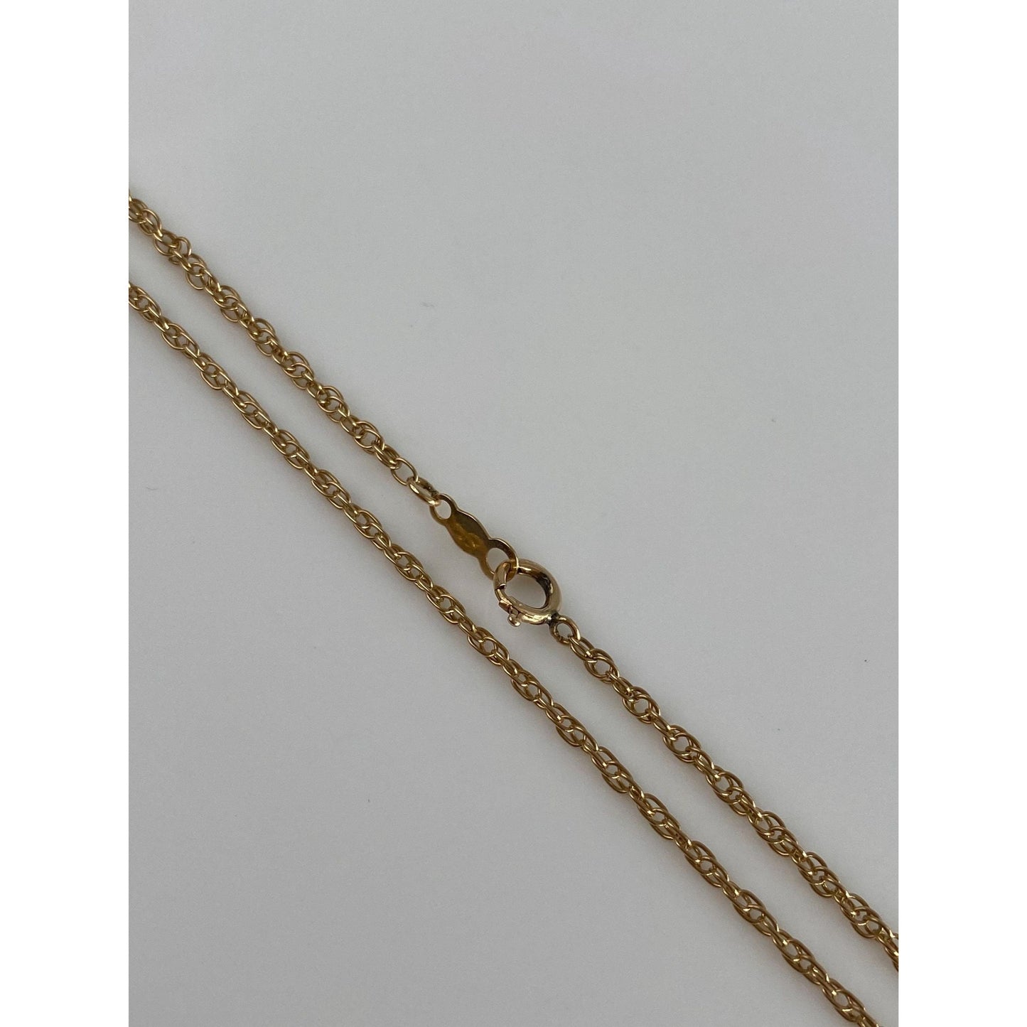 Vintage Solid 14k Yellow Gold Chain Necklace - 20 inches