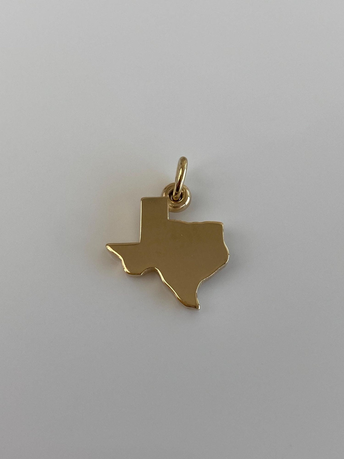 Vintage Solid 14k Yellow Gold Texas Charm