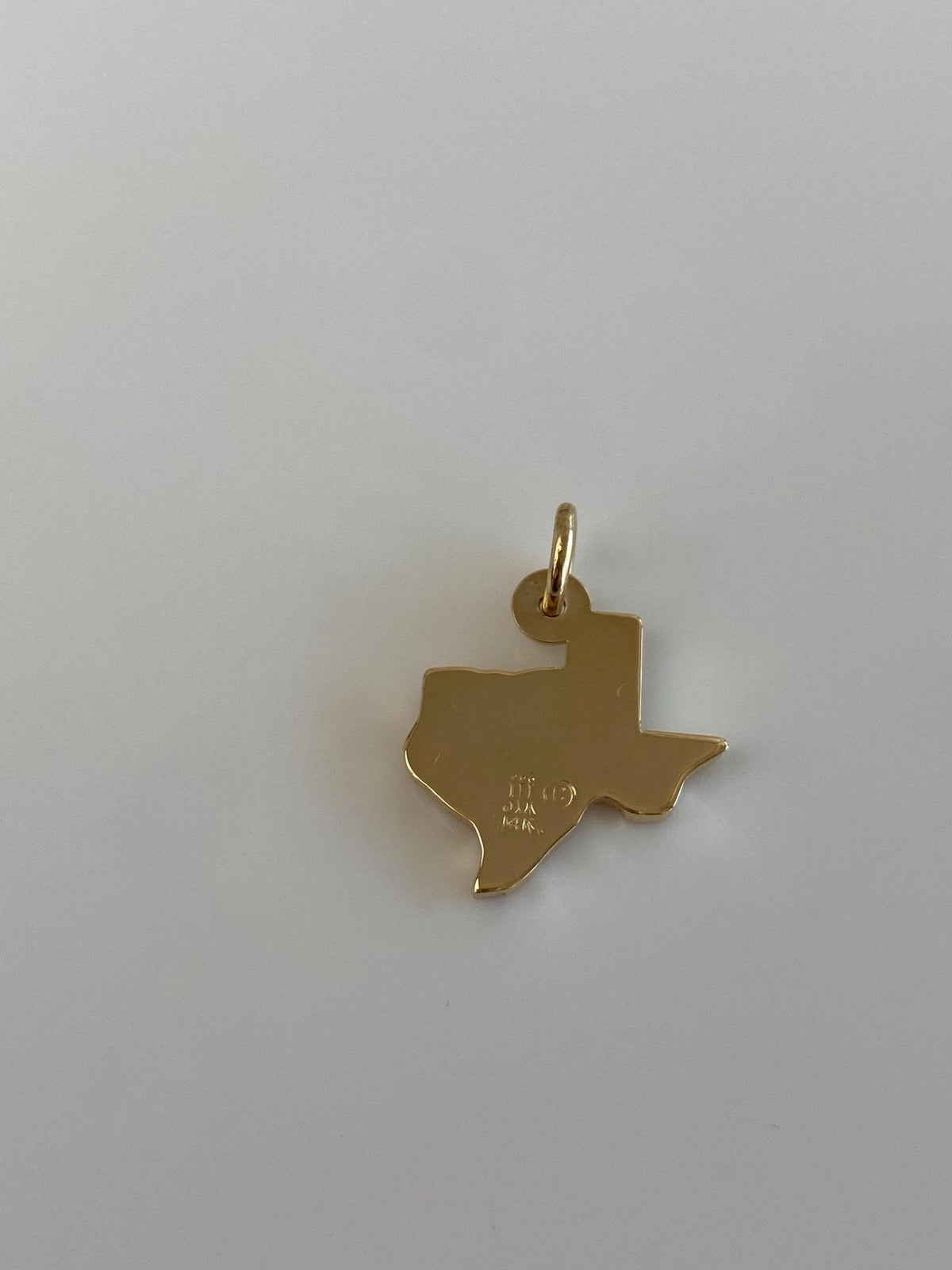 Vintage Solid 14k Yellow Gold Texas Charm