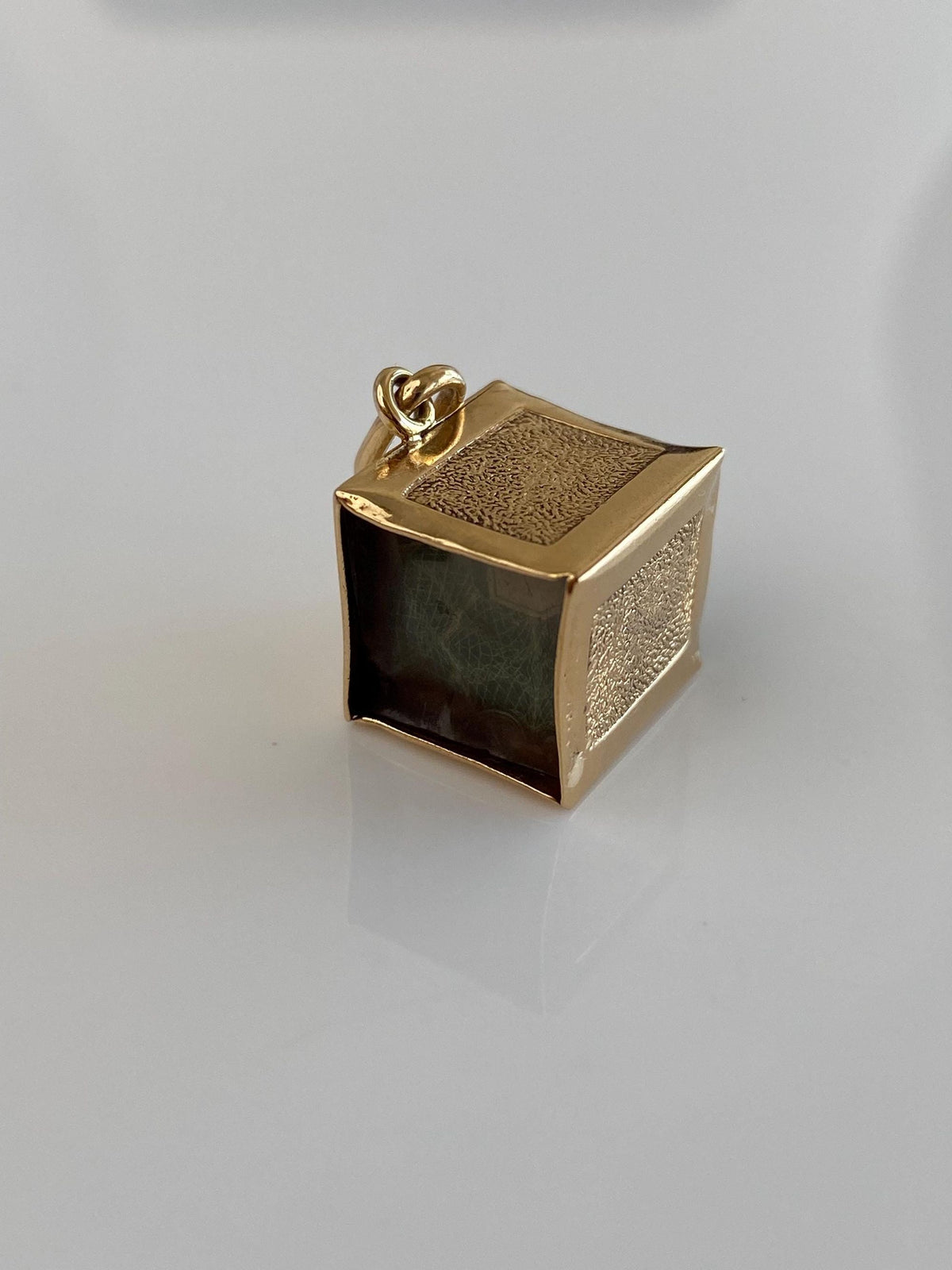 Vintage 14k Yellow Gold Mad Money Charm