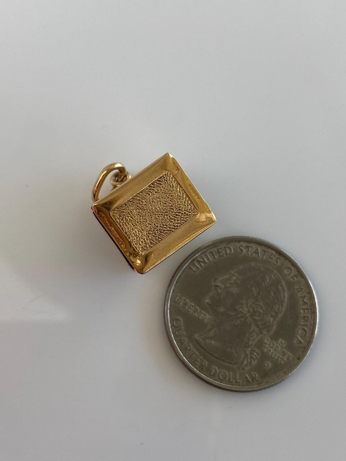 Vintage 14k Yellow Gold Mad Money Charm